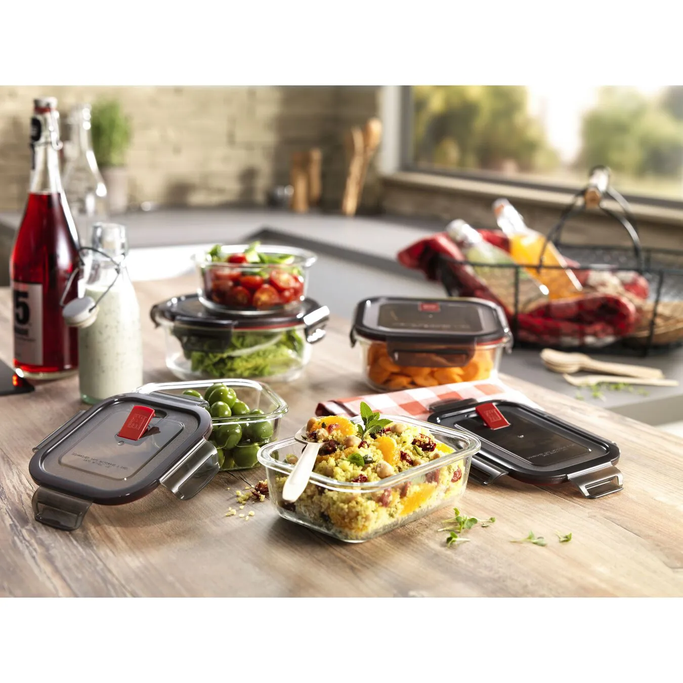 Zwilling Opbevaringsglas 1,1 L, Borosilikatglas - Billede 2