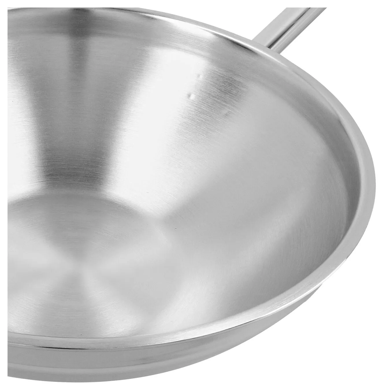 Demeyere Wok Flad Bund 36 Cm, 18/10 Rustfrit Stål - Billede 2