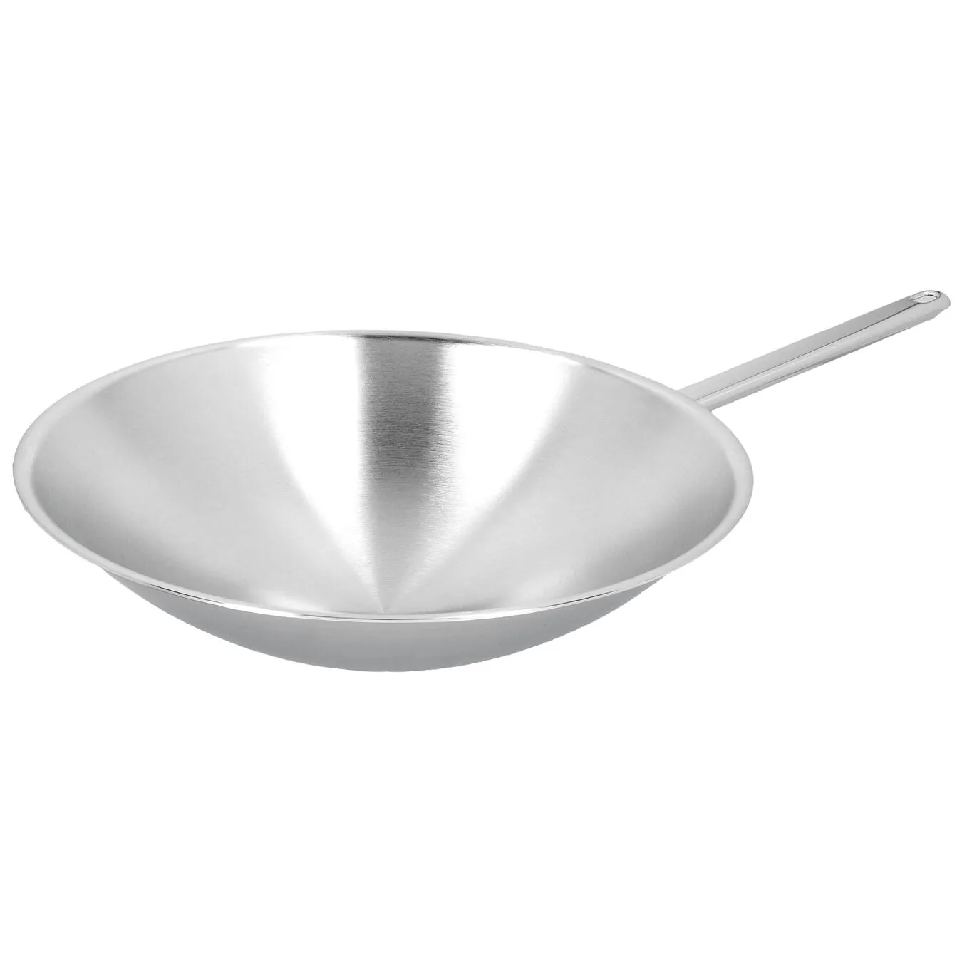 Demeyere Wok Rund Bund 36 Cm, 18/10 Rustfrit Stål - Billede 4