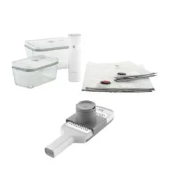 Zwilling Startsæt Glas (M/L) Med Z-Cut Multi Rivejern