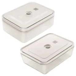 Zwilling VAKUUM BEHOLDERSÆT, 2 X STORE, GLAS / PLAST