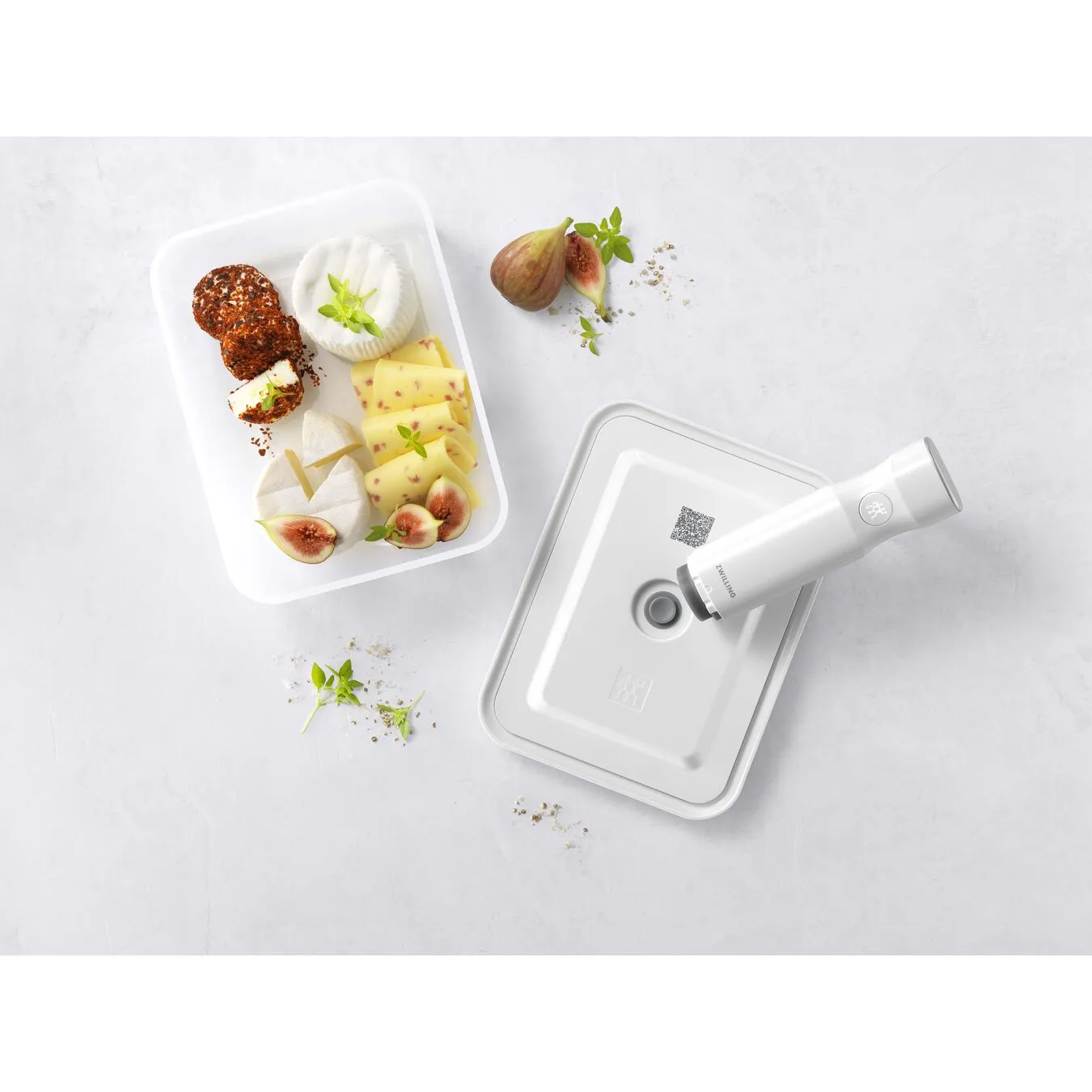 Zwilling Vakuum Køleboks, Plastik, Semitransparent-Grå - Billede 4