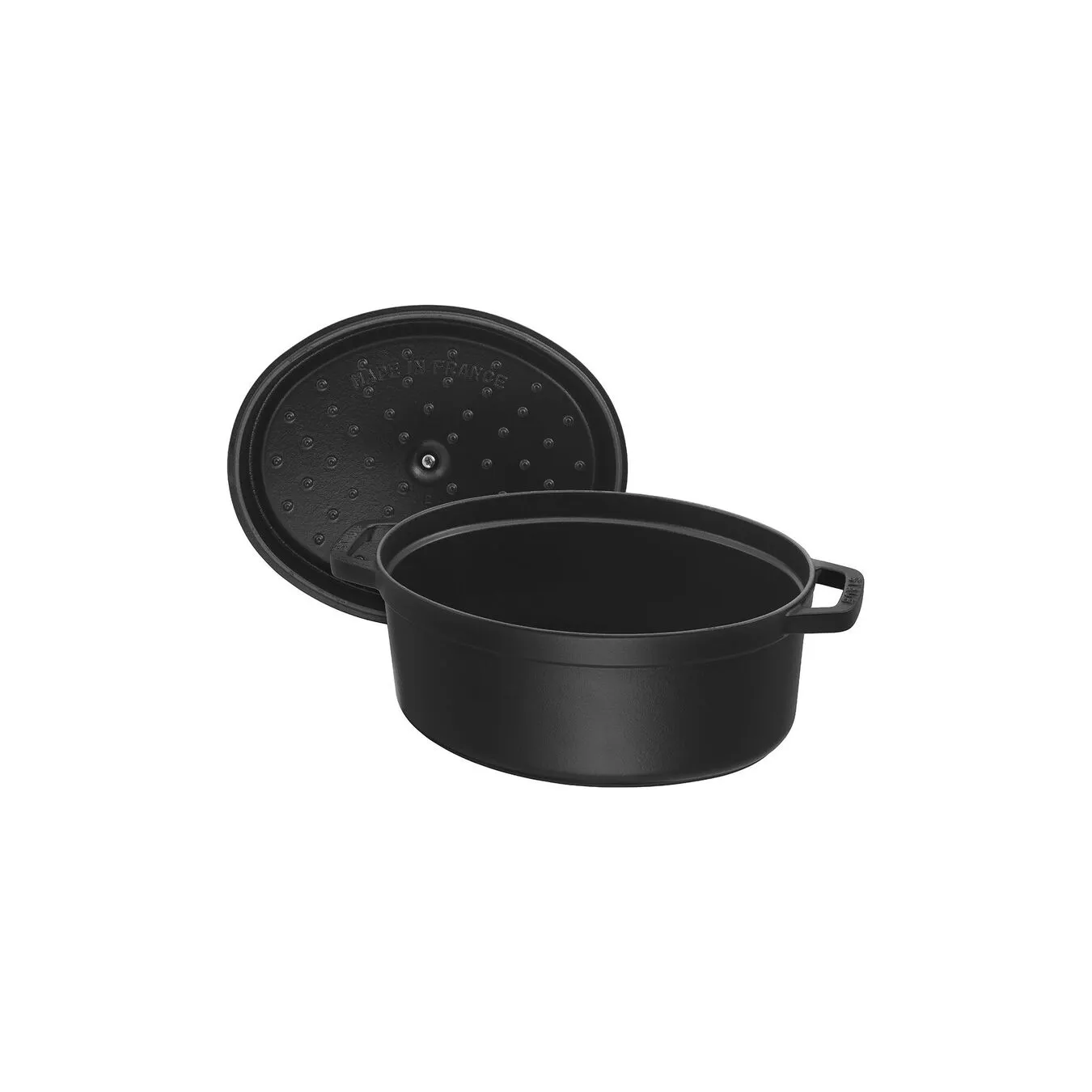 Staub Cocotte 33 Cm, Oval, Sort, Støbejern - Billede 3
