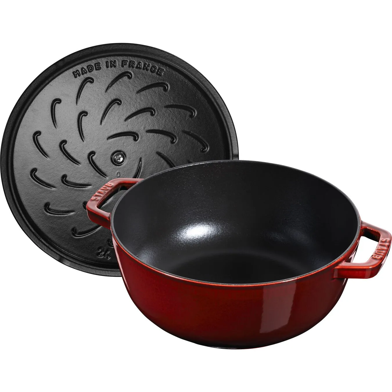 Staub Braisergryde 24 Cm, Støbejern - Billede 5