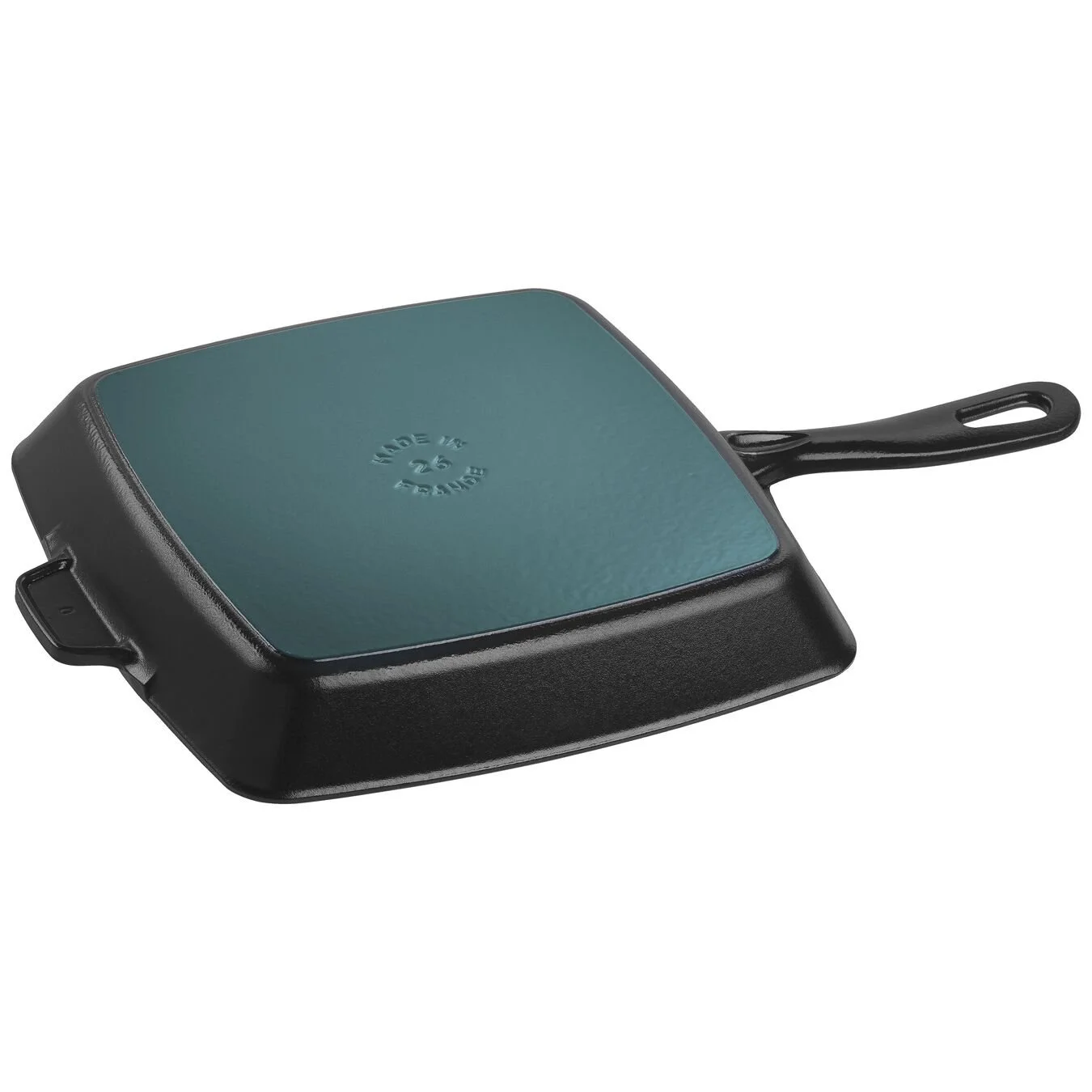 Staub Amerikansk Grill 26 Cm, Støbejern, Sort - Billede 2