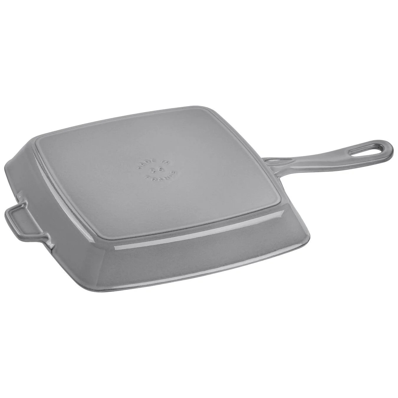 Staub Amerikansk Grill 26 Cm, Støbejern, Grafitgrå - Billede 2