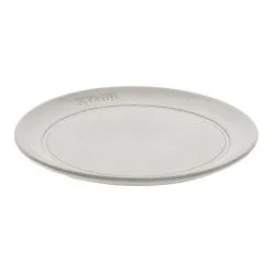 Staub Tallerken Flad 15 Cm, Keramisk, White Truffle