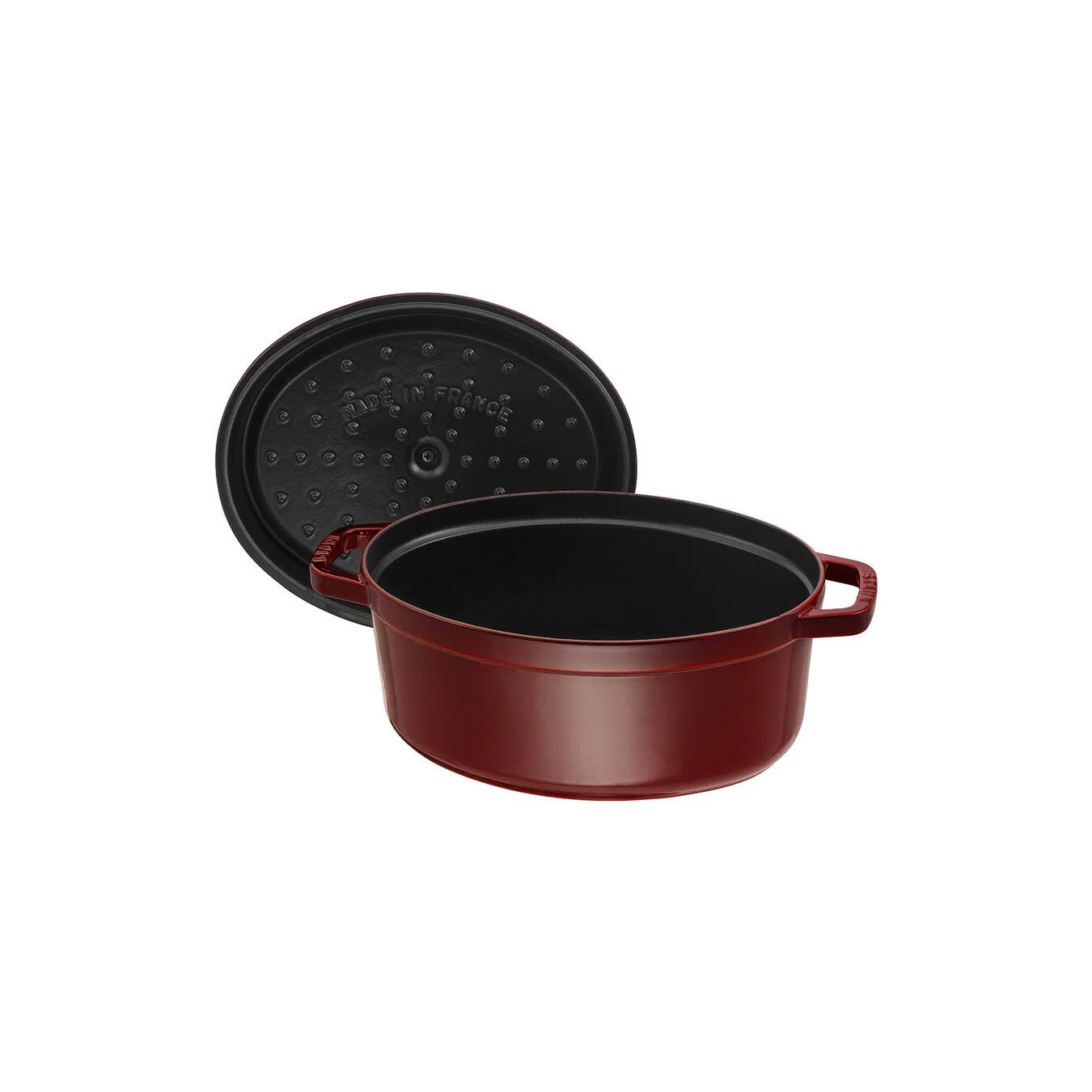 Staub Cocotte 31 Cm, Oval, Grenadine, Støbejern - Billede 3