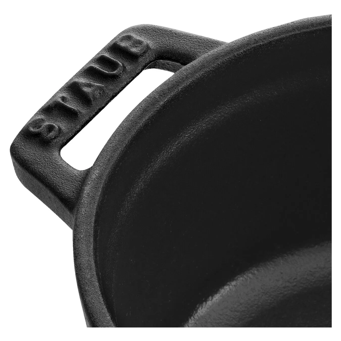 Staub Cocotte 12 Cm, Rund, Sort, Støbejern - Billede 2