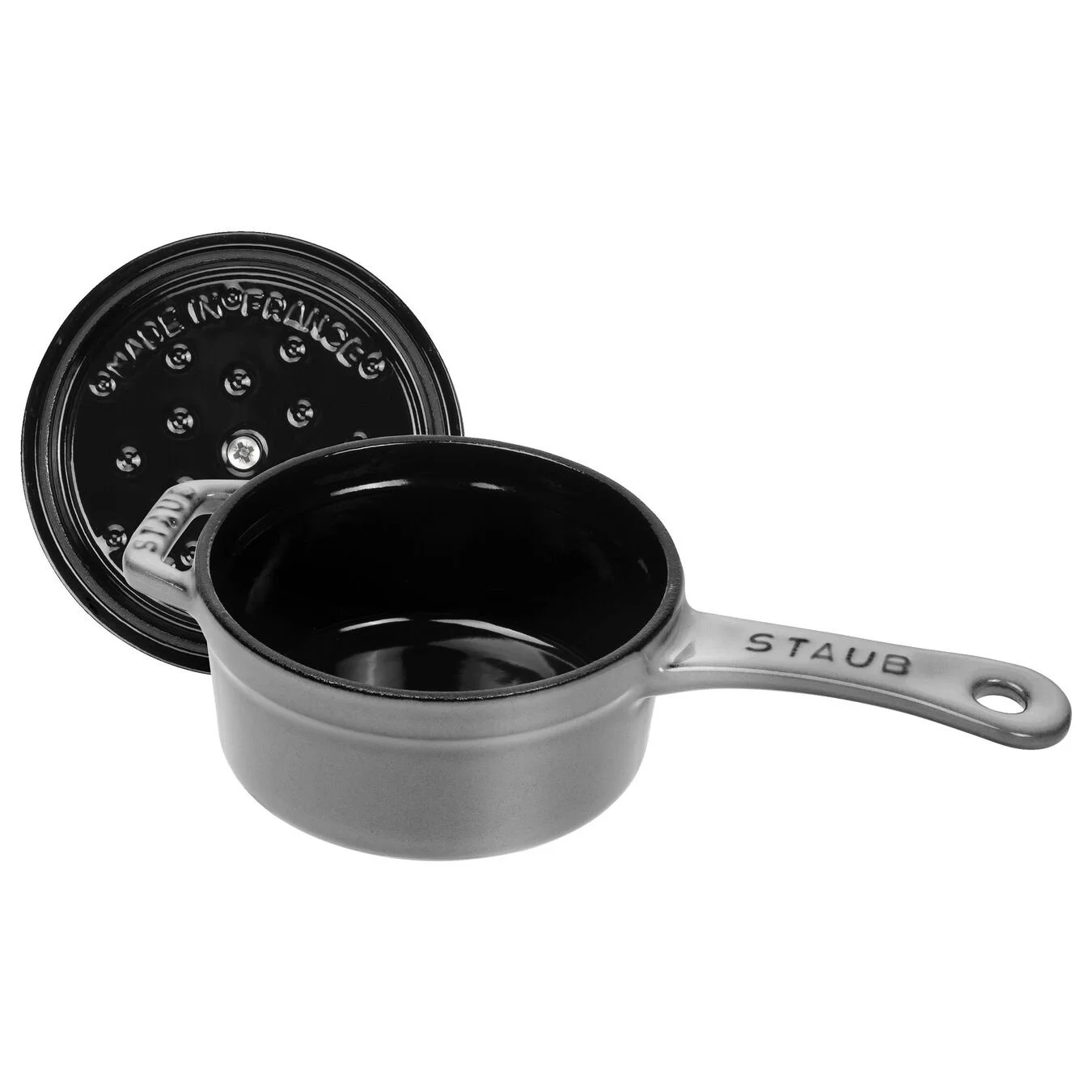 Staub Kasserolle 10 Cm, Støbejern - Billede 5