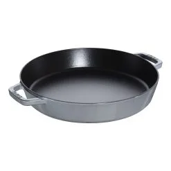 Staub Paellapande 34 Cm, Støbejern, Grafitgrå