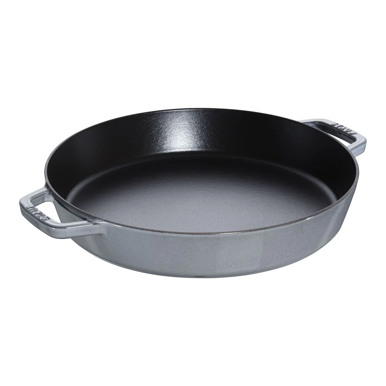 Staub Paellapande 34 Cm, Støbejern, Grafitgrå