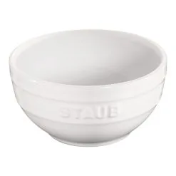 Staub Skål 12 Cm, Keramisk, Ren Hvid