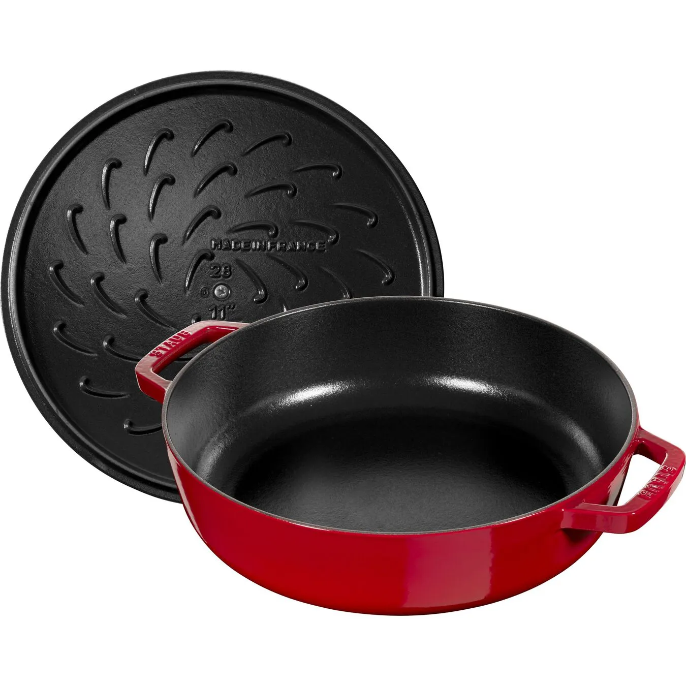 Staub Sautepande Chistera 24 Cm, Støbejern - Billede 2