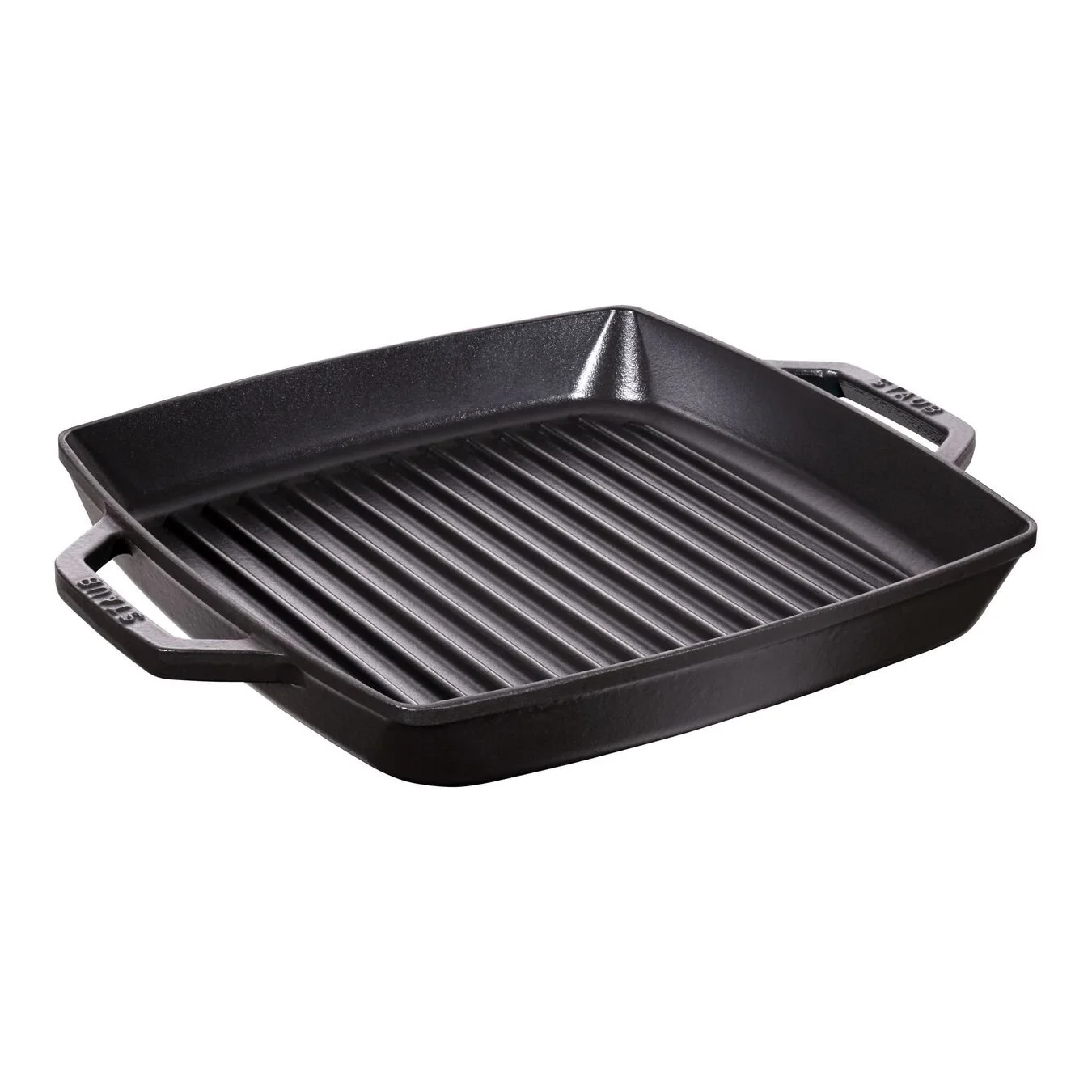 Staub Grillpande 28 X 28 Cm, Støbejern, Sort