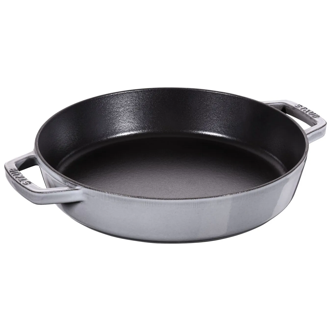 Staub Stegepande 26 Cm, Støbejern, Grafitgrå