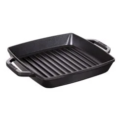 Staub Grillpande 23 X 23 Cm, Støbejern, Sort