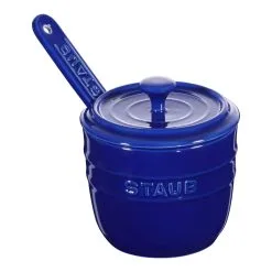 Staub Sukkerskål 9 Cm, Keramisk, Mørk-Blå