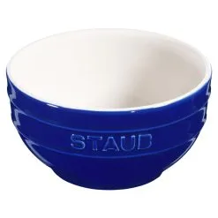 Staub Skål 14 Cm, Keramisk, Mørk-Blå