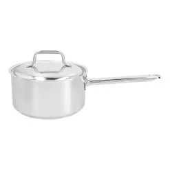 Demeyere Kasserolle Med Låg 18 Cm, 18/10 Rustfrit Stål