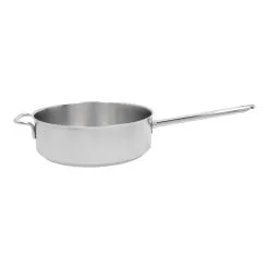 Demeyere Sautepande Uden Låg 24 Cm, 18/10 Rustfrit Stål