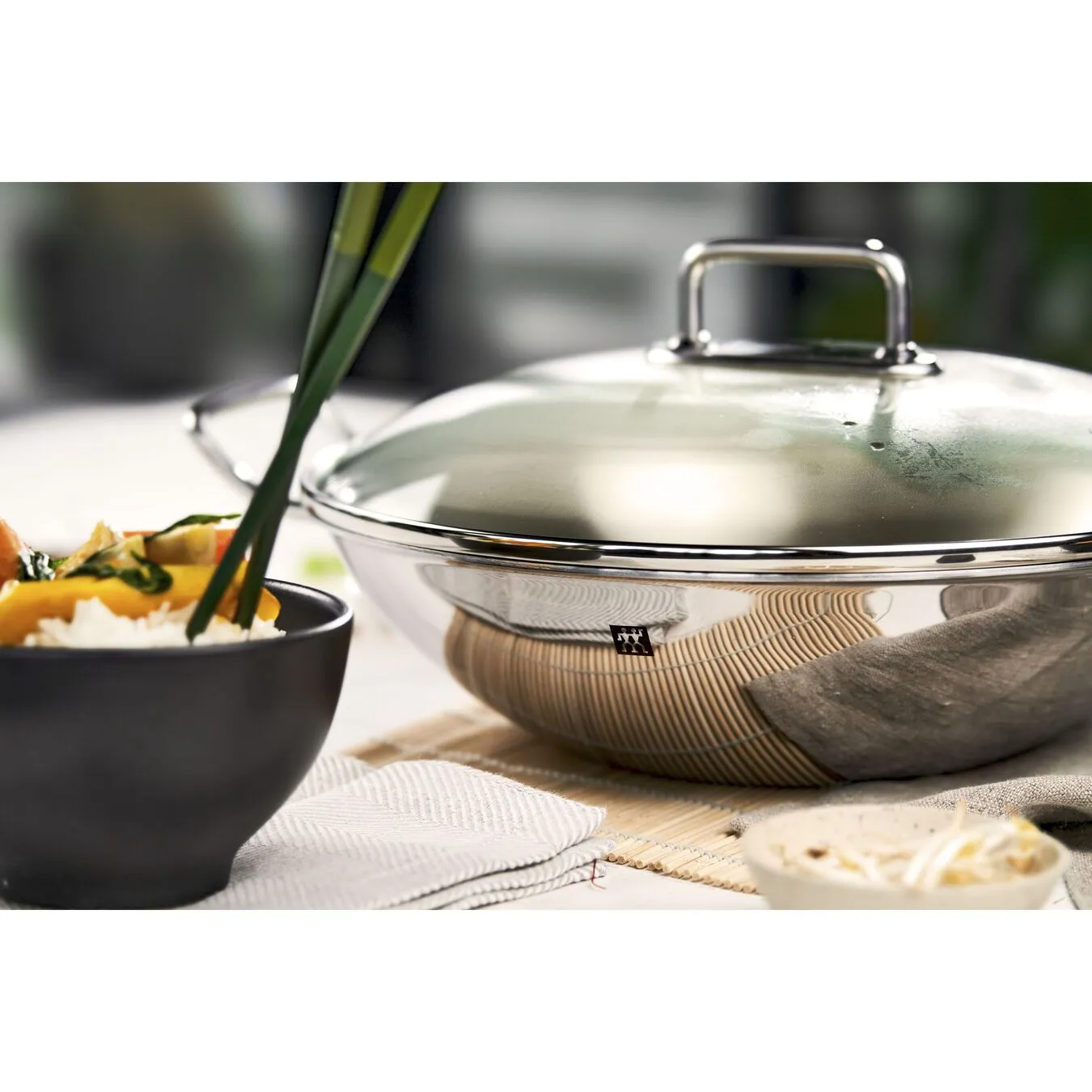 Zwilling Wok 32 Cm, 18/10 Rustfrit Stål - Billede 2