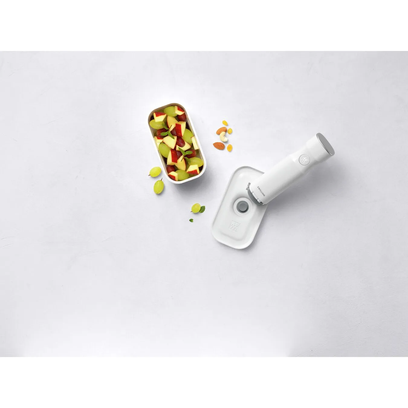 Zwilling Vakuum Madkasser S, Plastik, Hvid-Grå - Billede 5