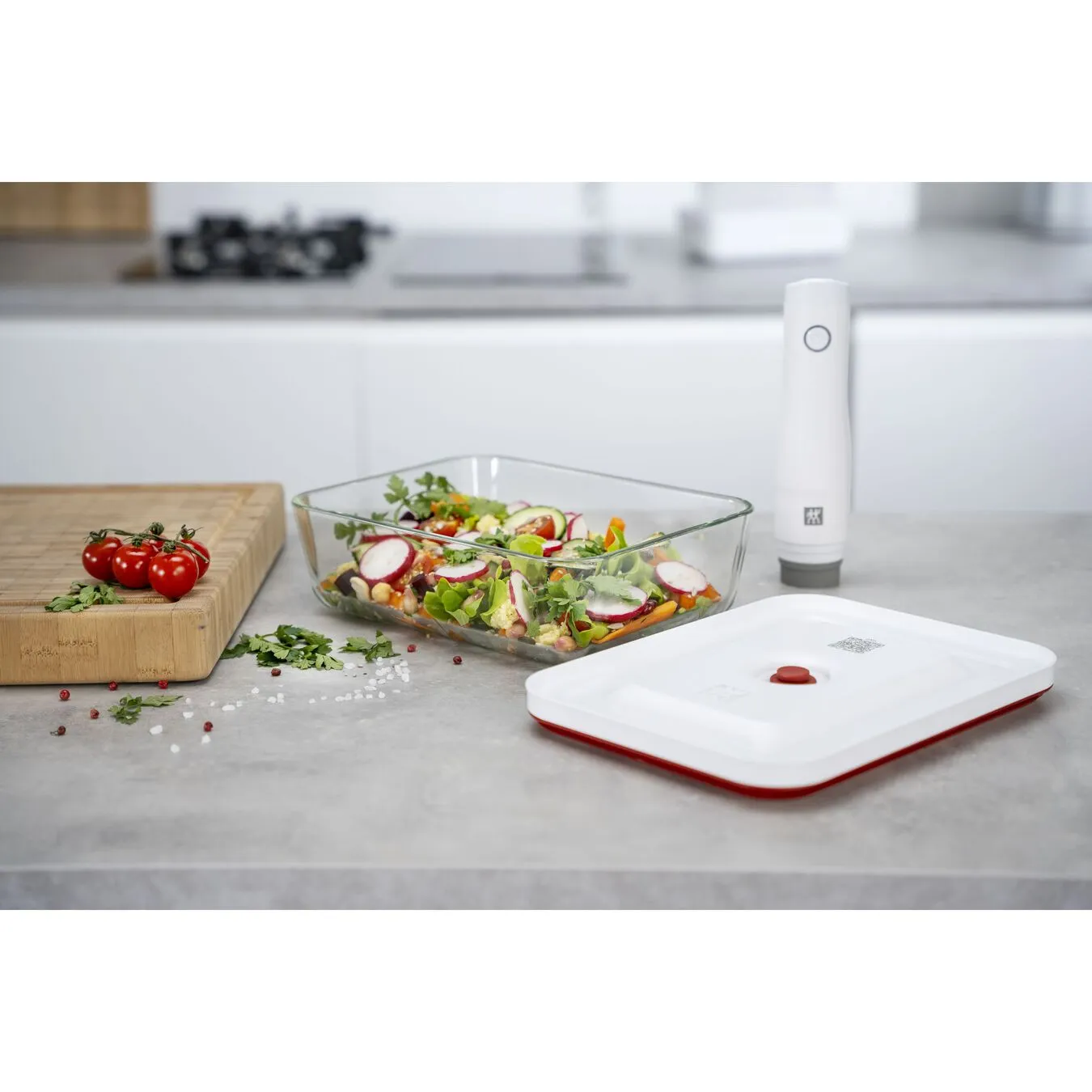 Zwilling Vakuum Køleboks, Glas, Rød - Billede 6