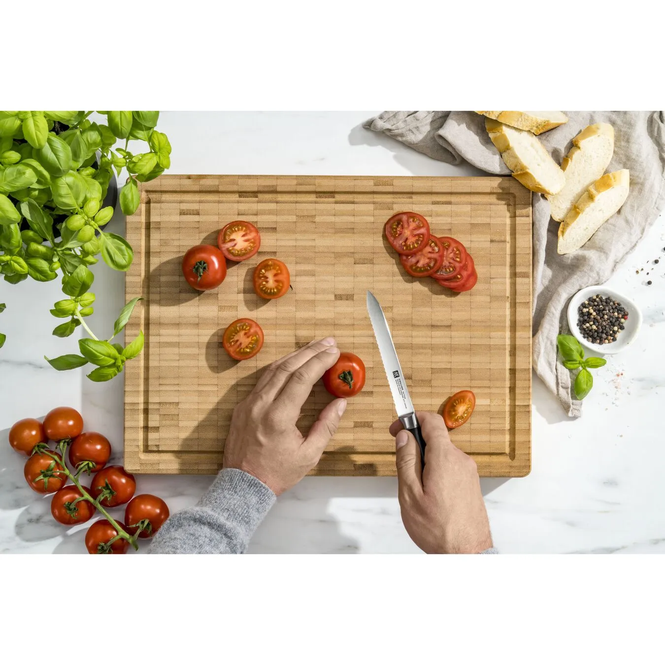 Zwilling Tomatkniv 13 Cm, Guld Mat - Billede 2