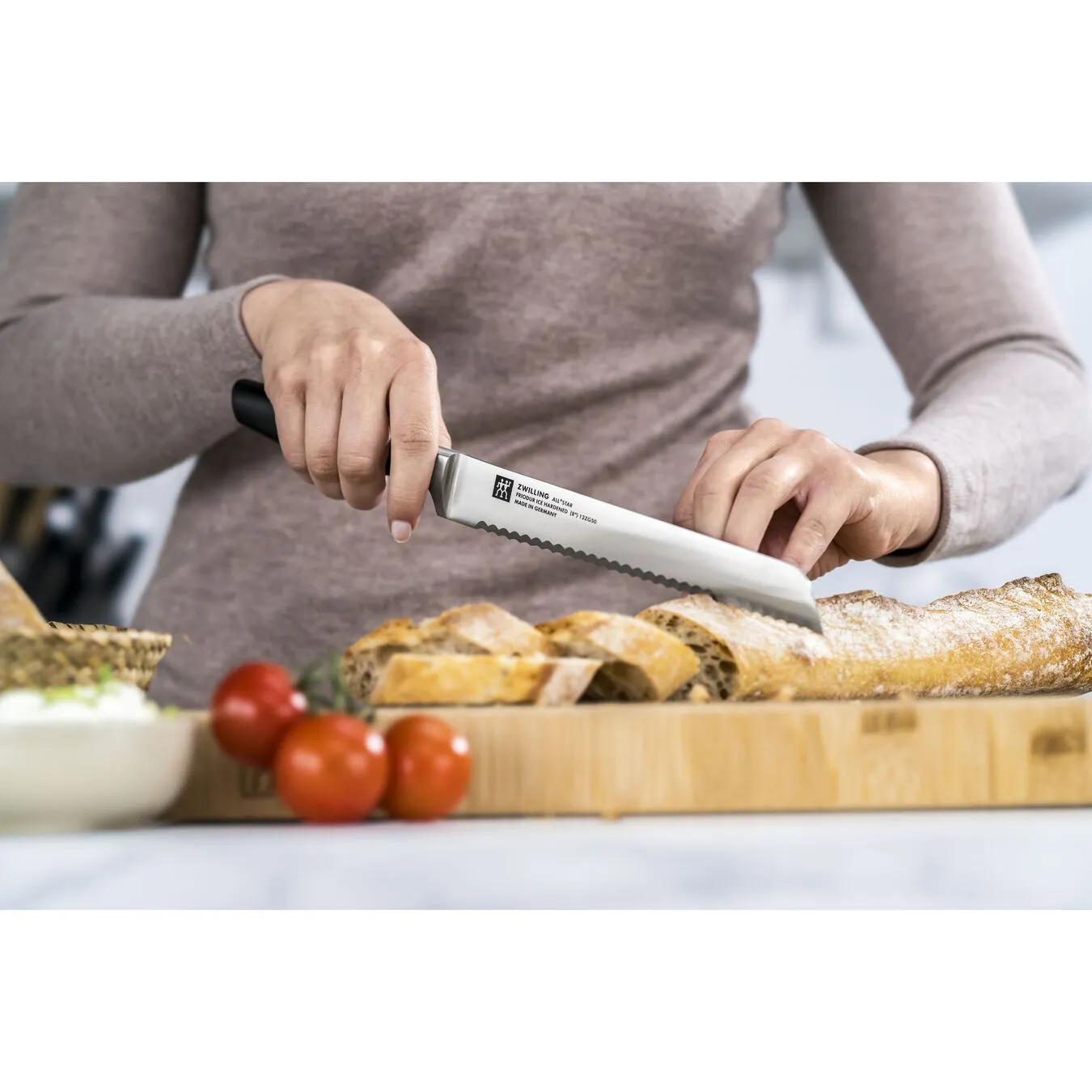 Zwilling Brødkniv 20 Cm, Guld Mat - Billede 3